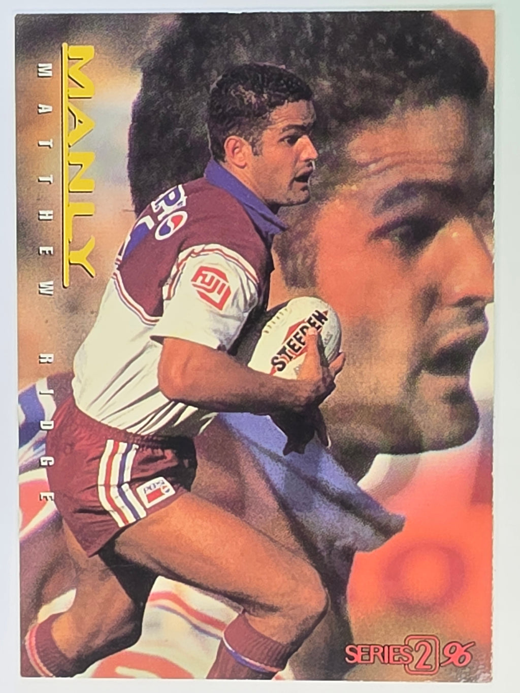 NRL 1996 Dynamic Series 2 Base Card #070 Matthew Ridge Manly Warringah Sea Eagles