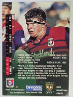NRL 1996 Dynamic Series 2 Base Card #077 Glenn Grief Newcastle Knights