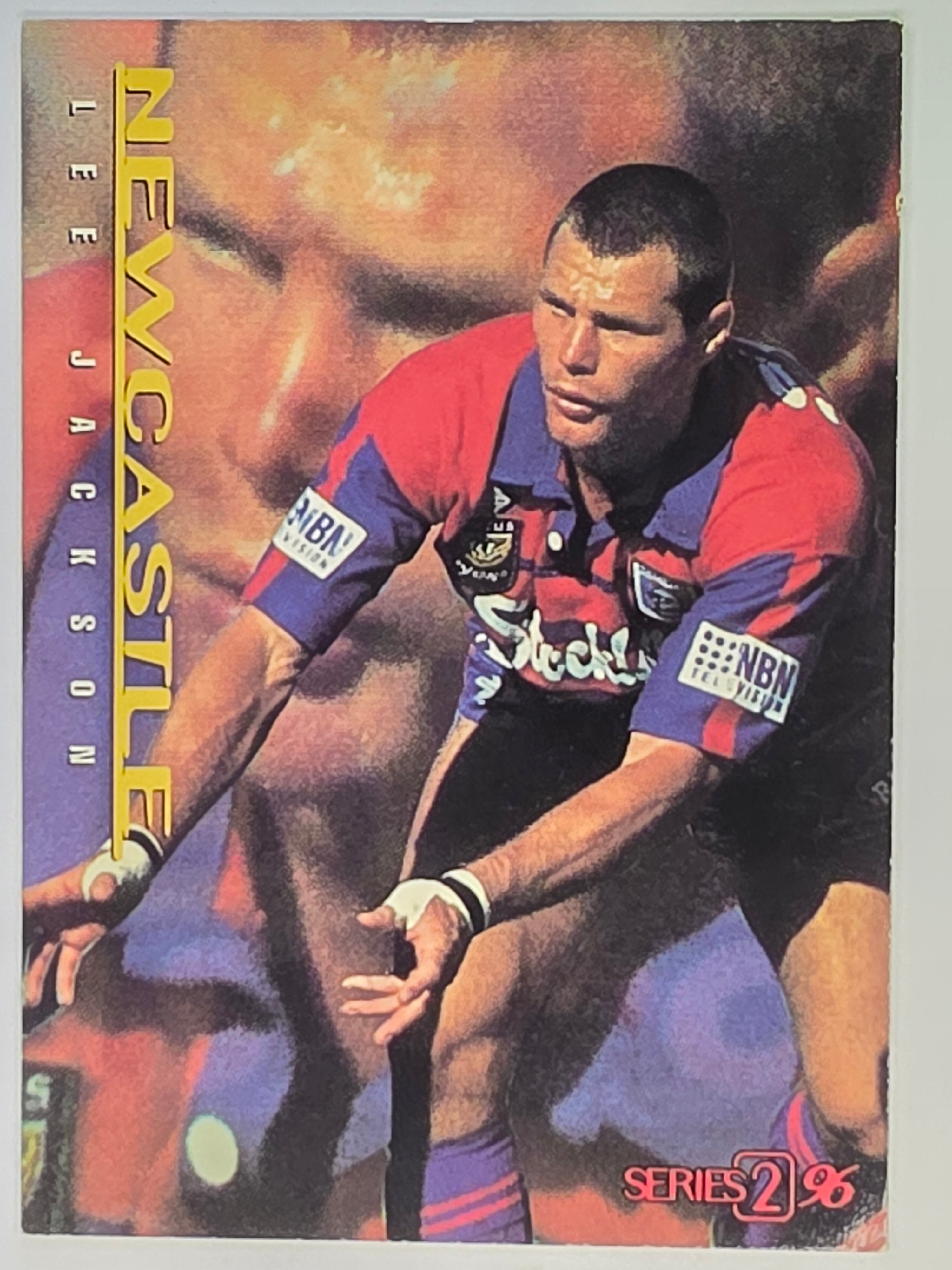 NRL 1996 Dynamic Series 2 Base Card #079 Lee Jackson Newcastle Knights
