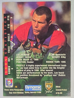 NRL 1996 Dynamic Series 2 Base Card #079 Lee Jackson Newcastle Knights