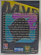 NRL 1996 Dynamic Series 2 Base Card #081 Andrew Johns Newcastle Knights