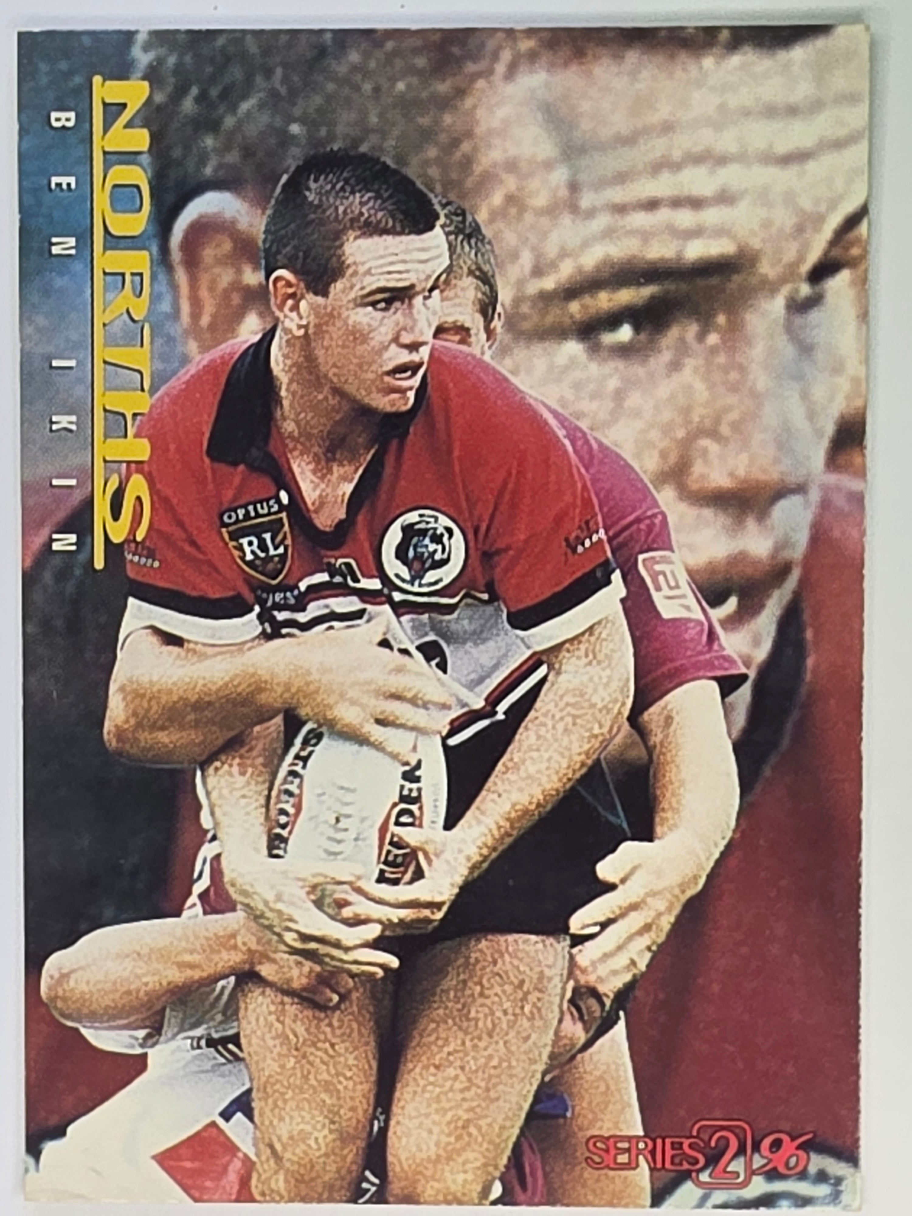 NRL 1996 Dynamic Series 2 Base Card #094 Ben Ikin North Sydney Bears