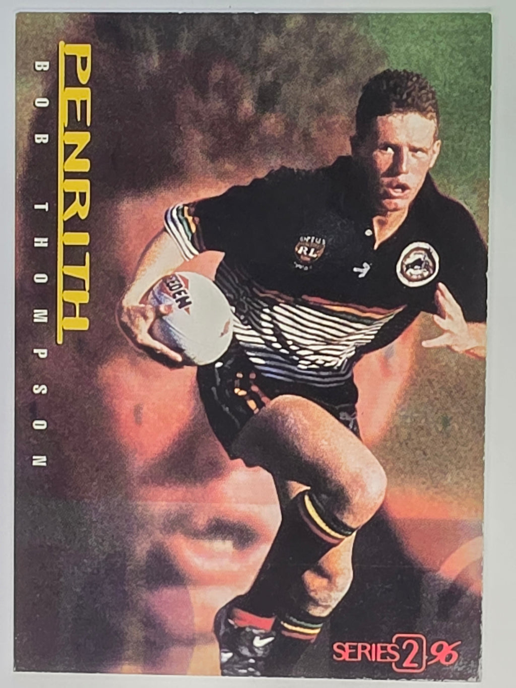 NRL 1996 Dynamic Series 2 Base Card #115 Bob Thompson Penrith Panthers