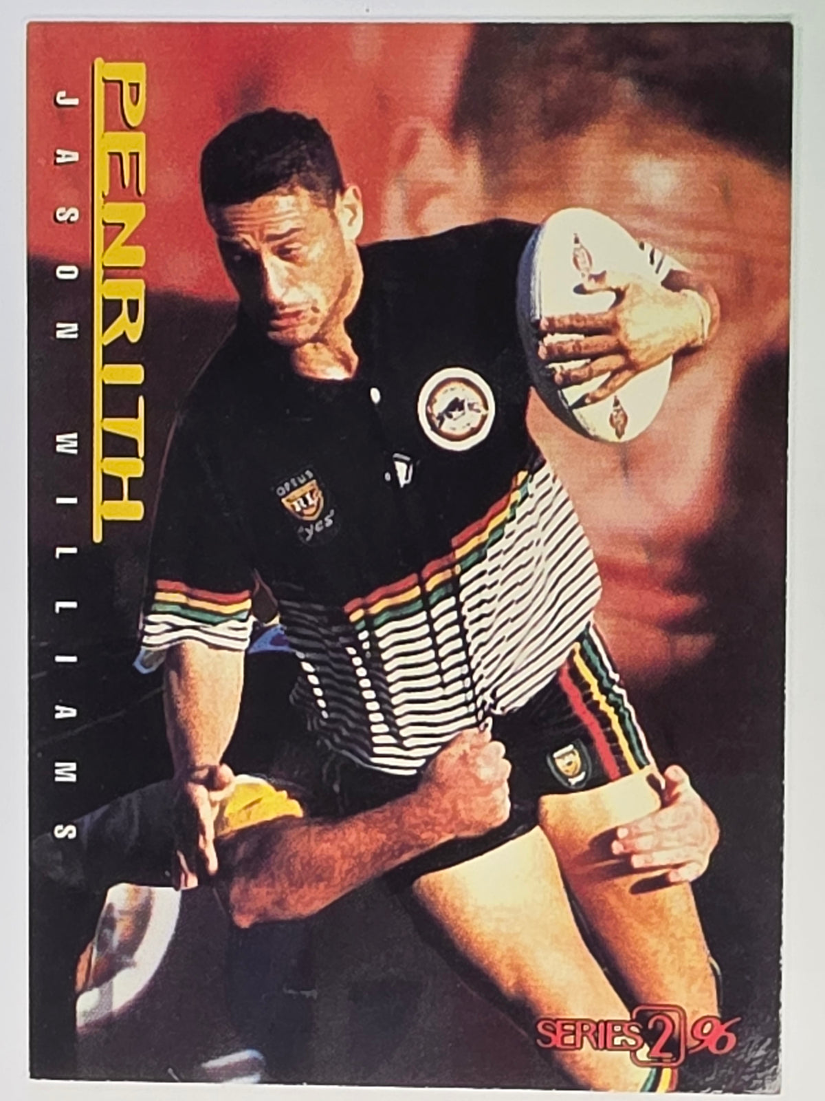 NRL 1996 Dynamic Series 2 Base Card #116 Jason Williams Penrith Panthers