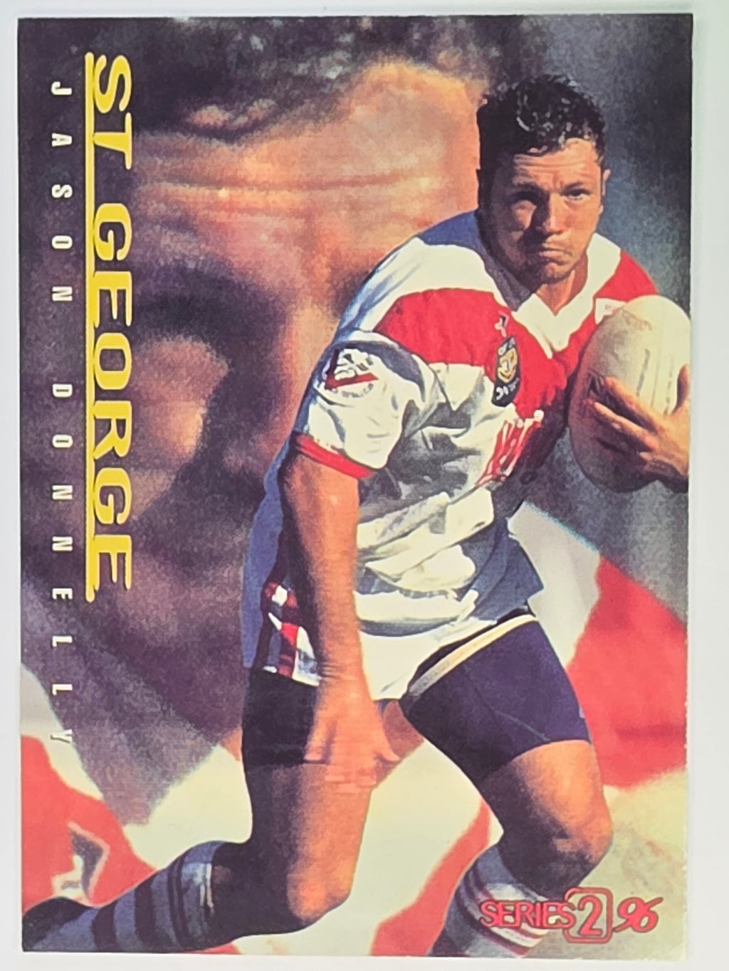 NRL 1996 Dynamic Series 2 Base Card #119 Jason Donnelly St George Dragons