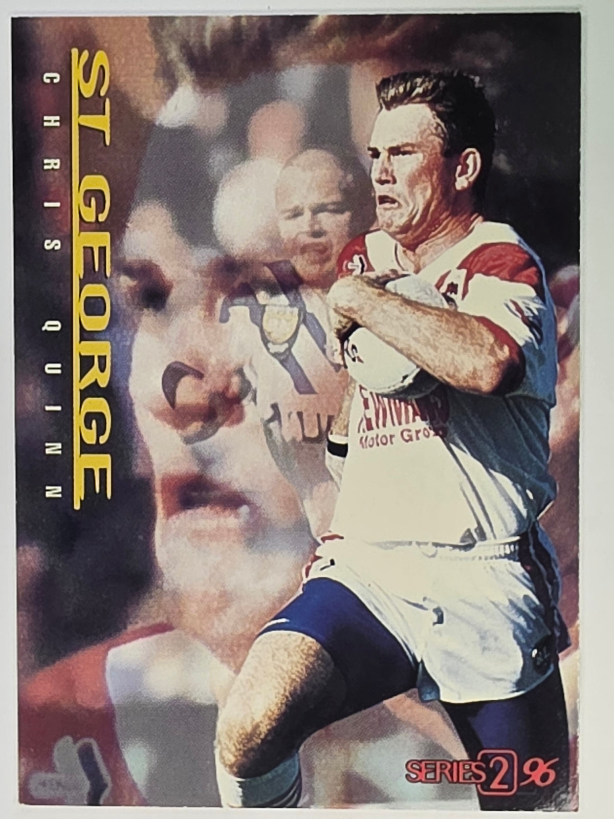 NRL 1996 Dynamic Series 2 Base Card #122 Chris Quinn St George Dragons