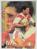 NRL 1996 Dynamic Series 2 Base Card #124 Jason Stevens St George Dragons
