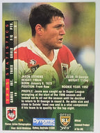 NRL 1996 Dynamic Series 2 Base Card #124 Jason Stevens St George Dragons