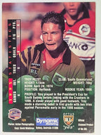NRL 1996 Dynamic Series 2 Base Card #131 Troy Pezet South Queensland Crushers