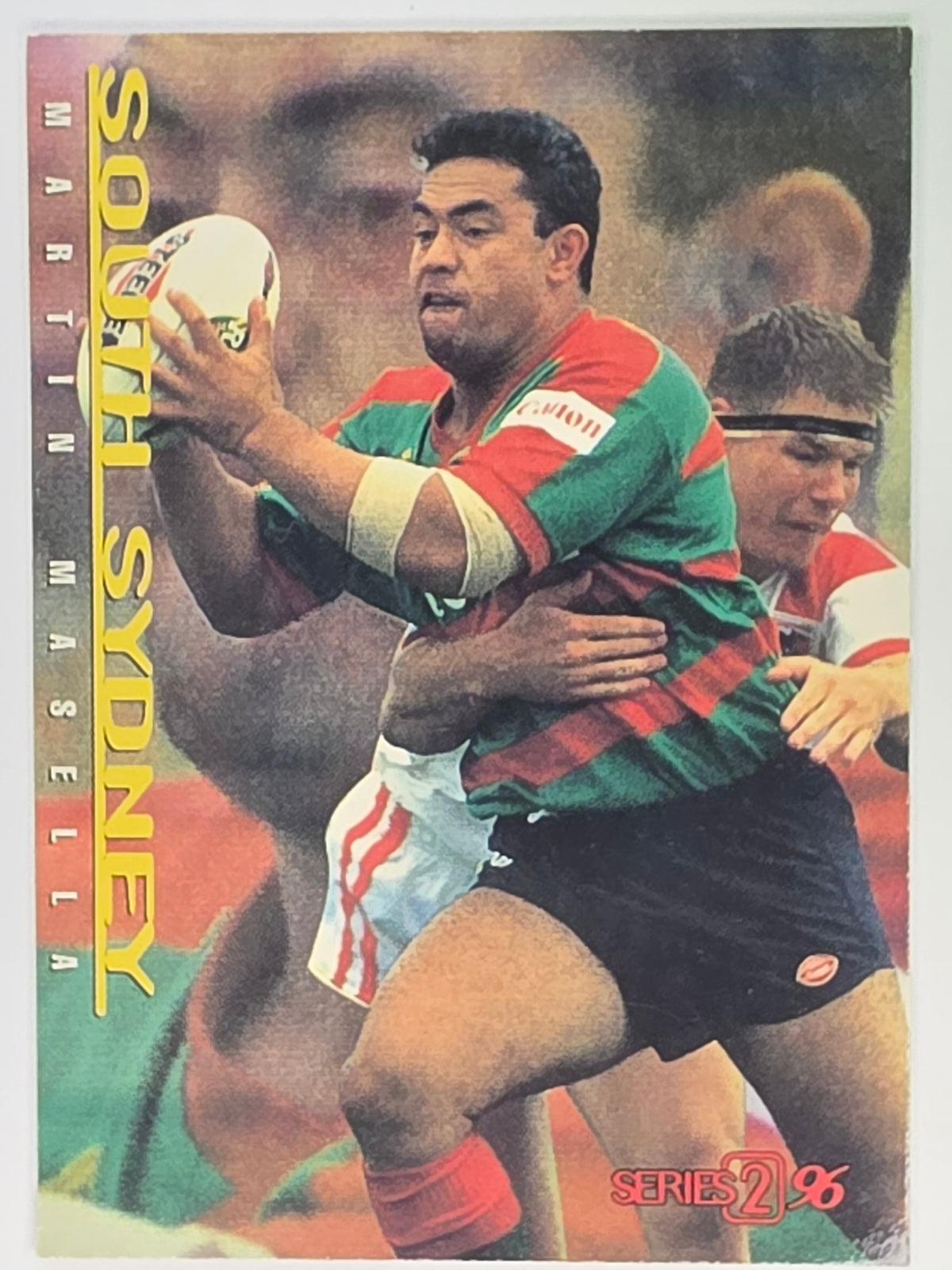 NRL 1996 Dynamic Series 2 Base Card #138 Martin Marsella South Sydney Rabbitohs