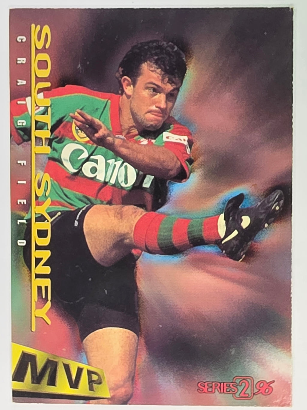 NRL 1996 Dynamic Series 2 Base Card #144 Craig Field South Sydney Rabbitohs