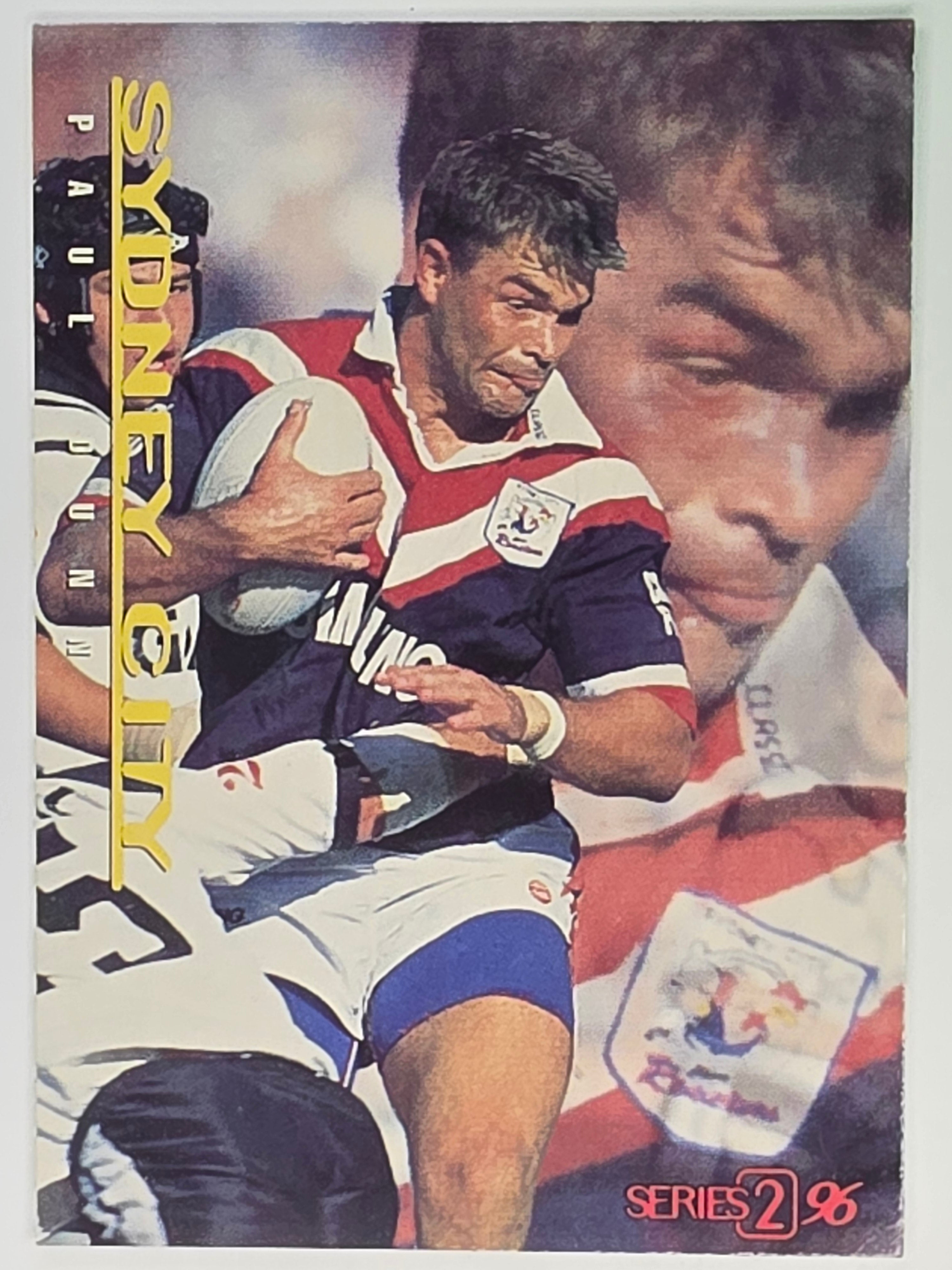 NRL 1996 Dynamic Series 2 Base Card #147 Paul Dunn Sydney City Roosters