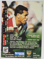 NRL 1996 Dynamic Series 2 Base Card #151 John Simon Sydney City Roosters