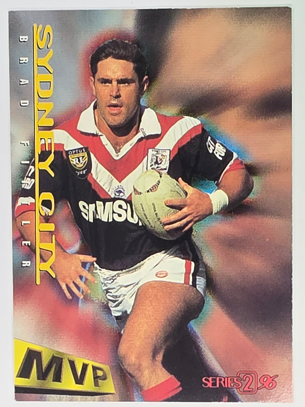 NRL 1996 Dynamic Series 2 Base Card #153 Brad Fittler Sydney City Roosters