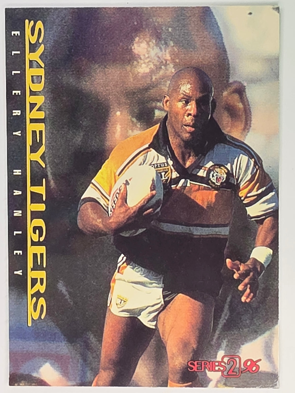 NRL 1996 Dynamic Series 2 Base Card #155 Ellery Hanley Sydney Tigers