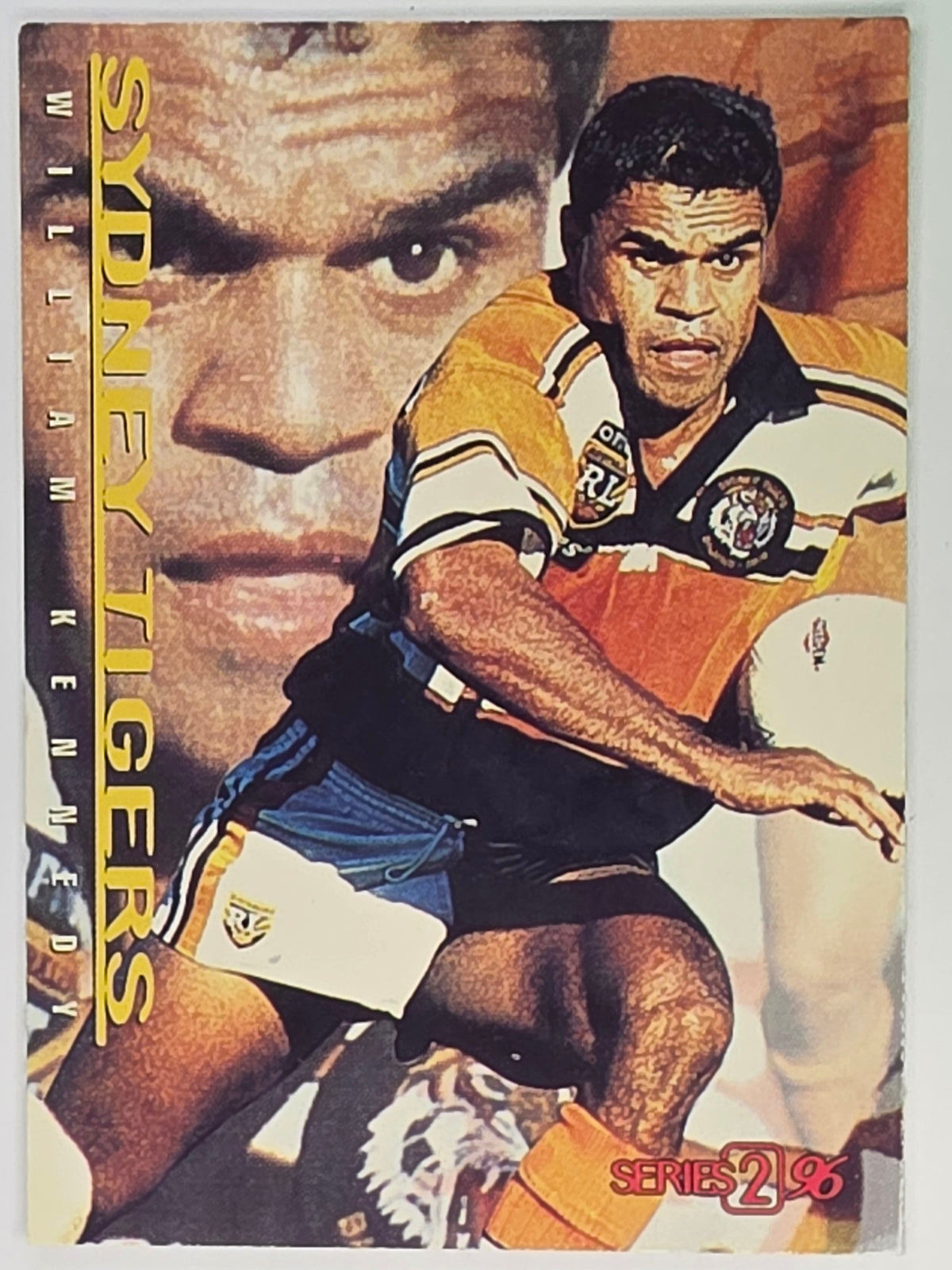 NRL 1996 Dynamic Series 2 Base Card #156 William Kennedy Sydney Tigers
