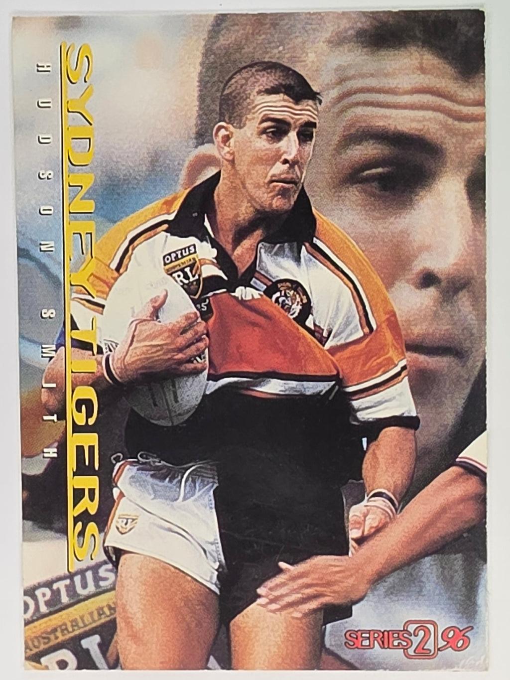 NRL 1996 Dynamic Series 2 Base Card #160 Hudson Smith Sydney Tigers