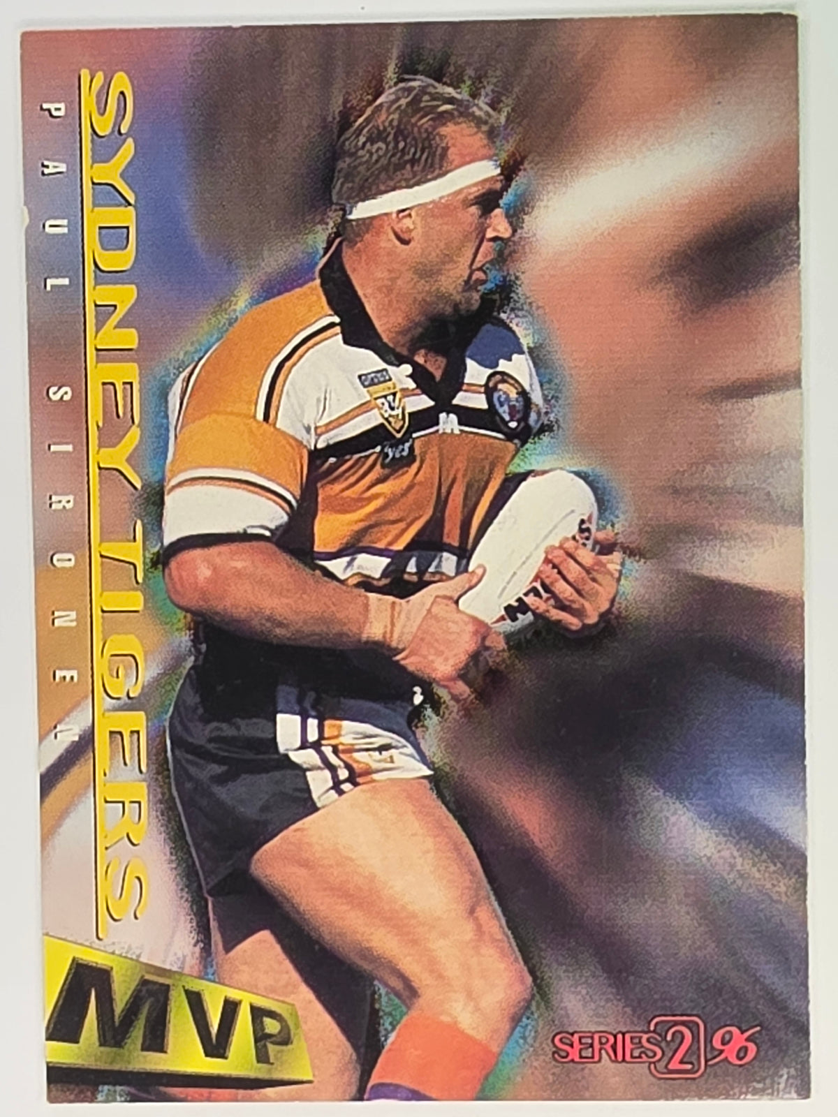NRL 1996 Dynamic Series 2 Base Card #162 Paul Sironen Sydney Tigers