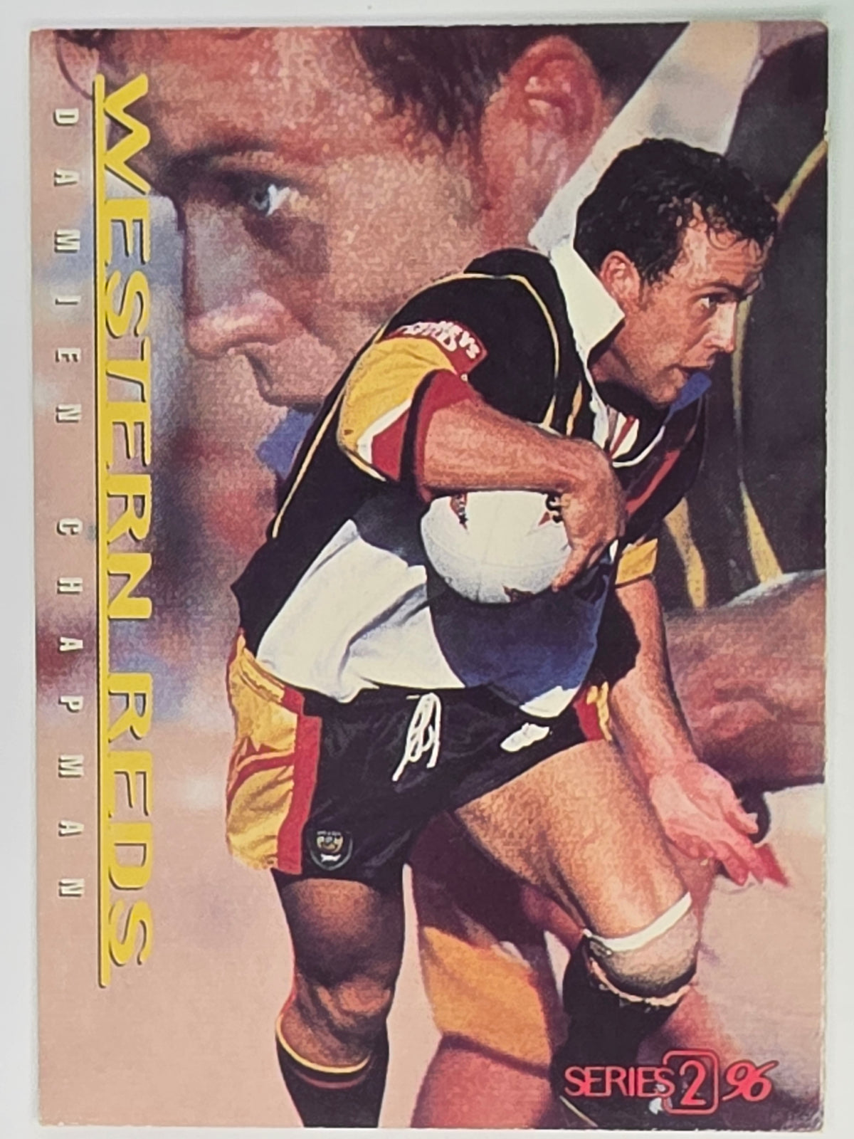NRL 1996 Dynamic Series 2 Base Card #164 Damien Chapman Western Reds