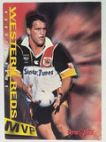 NRL 1996 Dynamic Series 2 Base Card #171 Rodney Howe Western Reds