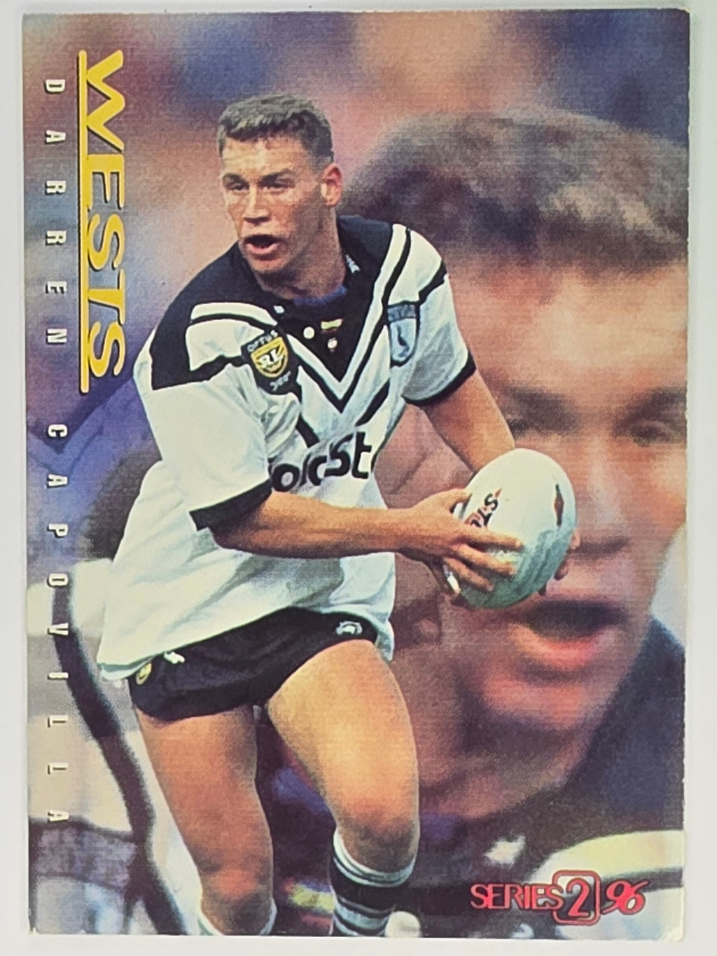 NRL 1996 Dynamic Series 2 Base Card #173 Darren Capovilla Western Suburbs Magpies