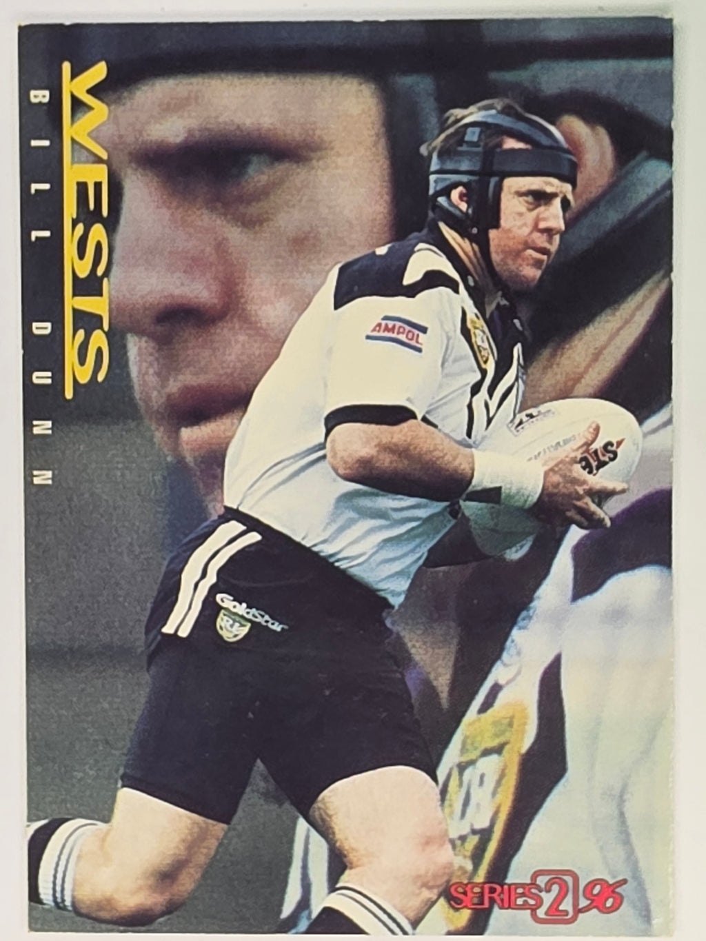 NRL 1996 Dynamic Series 2 Base Card #176 Bill Dunn Western Suburbs Magpies