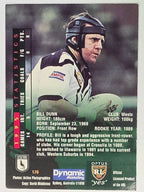 NRL 1996 Dynamic Series 2 Base Card #176 Bill Dunn Western Suburbs Magpies