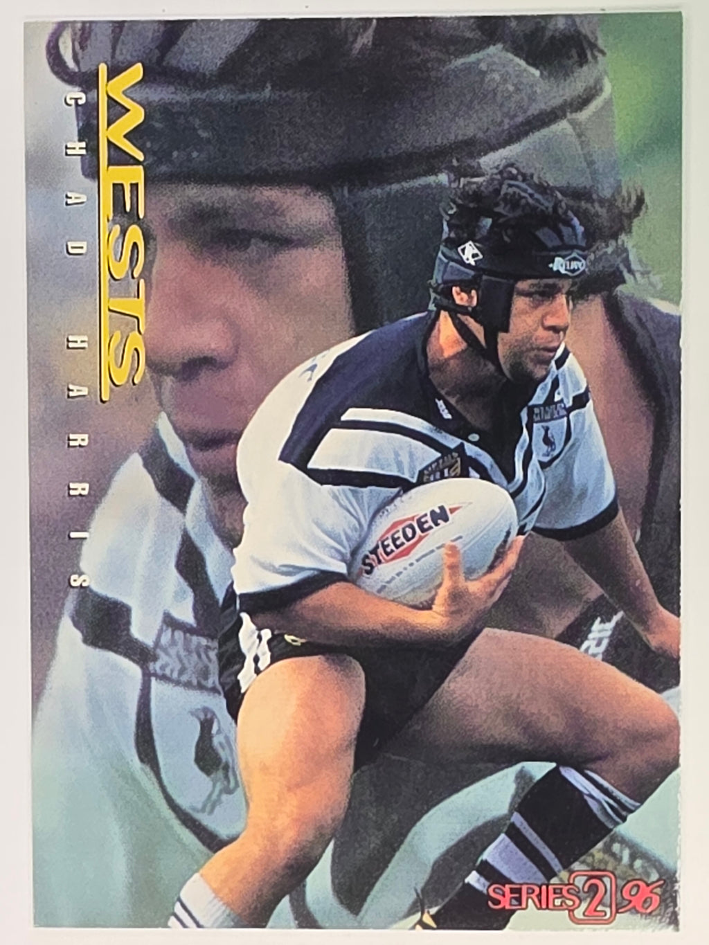 NRL 1996 Dynamic Series 2 Base Card #177 Chad Harris Western Suburbs Magpies