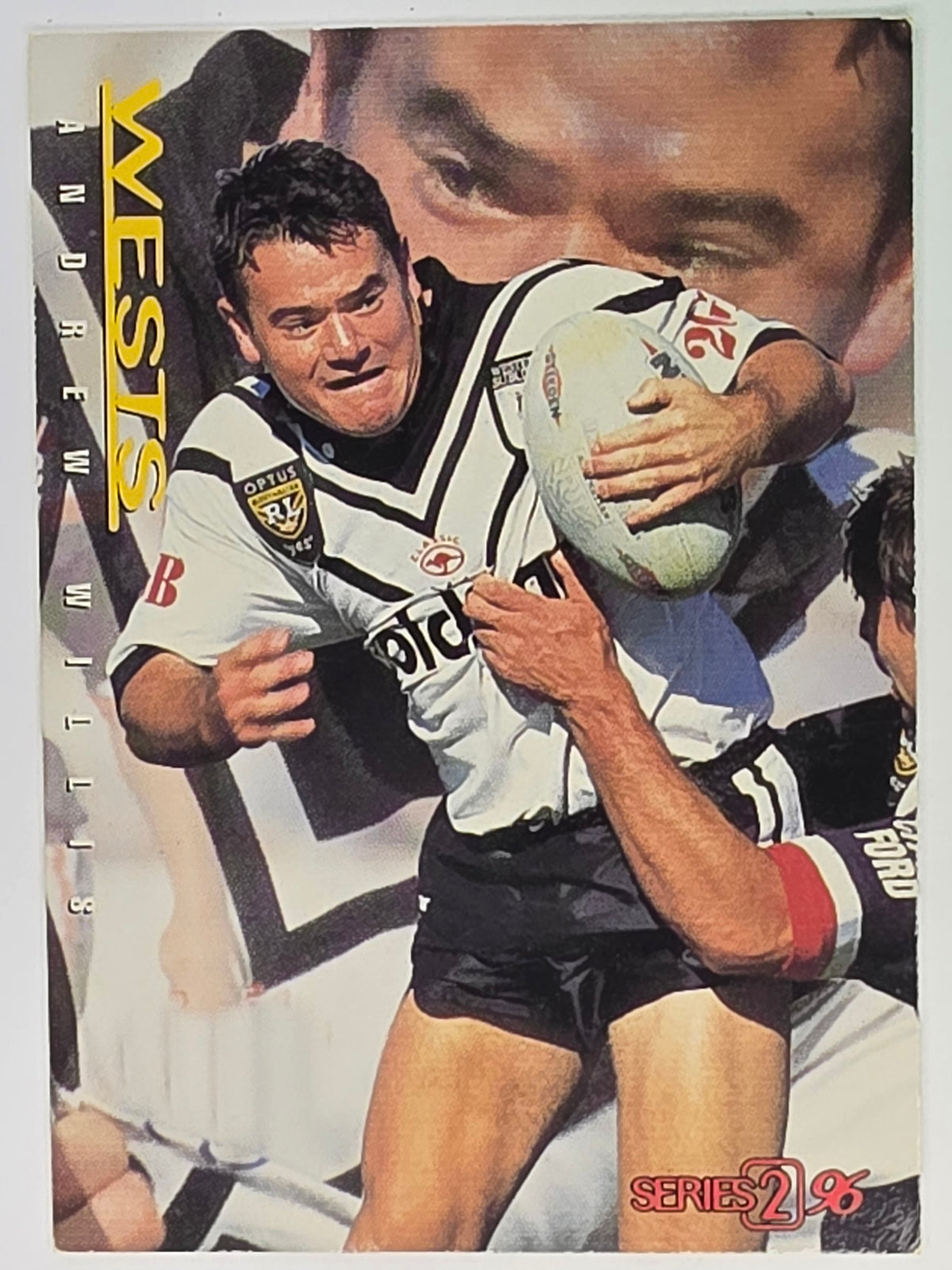 NRL 1996 Dynamic Series 2 Base Card #179 Andrew Willis Western Suburbs Magpies