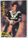 NRL 1996 Dynamic Series 2 Base Card #180 Paul Langmack Western Suburbs Magpies