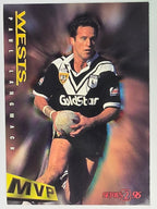 NRL 1996 Dynamic Series 2 Base Card #180 Paul Langmack Western Suburbs Magpies