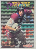 NRL 1996 Dynamic Series 2 Base Card #181 Steve Menzies Manly Warringah Sea Eagles