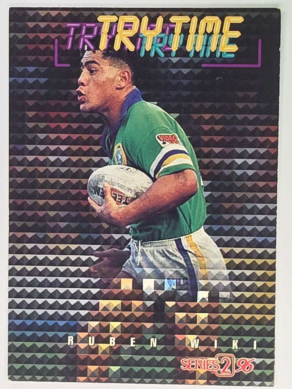 NRL 1996 Dynamic Series 2 Base Card #182 Ruben Wiki Canberra Raiders