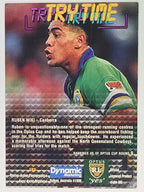 NRL 1996 Dynamic Series 2 Base Card #182 Ruben Wiki Canberra Raiders