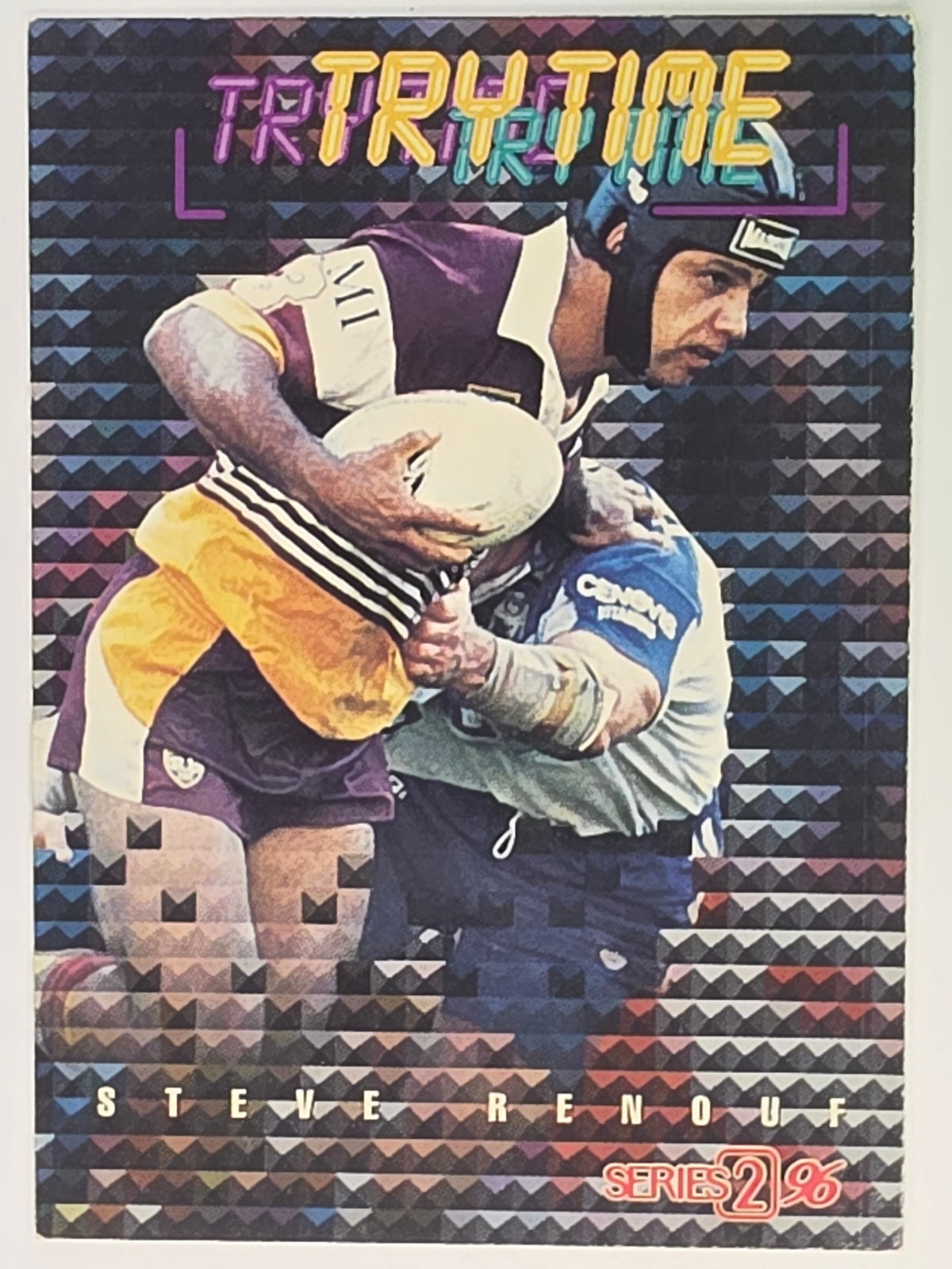 NRL 1996 Dynamic Series 2 Base Card #183 Steve Renouf Brisbane Broncos