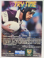 NRL 1996 Dynamic Series 2 Base Card #183 Steve Renouf Brisbane Broncos