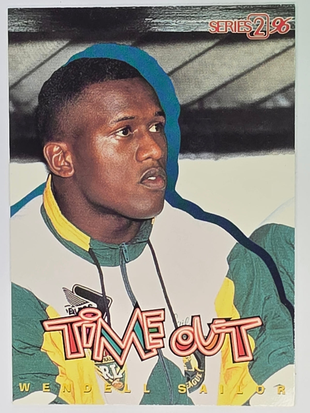 NRL 1996 Dynamic Series 2 Base Card #190 Wendell Sailor Brisbane Broncos