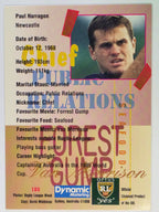 NRL 1996 Dynamic Series 2 Base Card #193 Paul Harragon Newcastle Knights