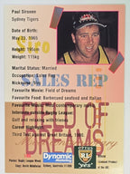 NRL 1996 Dynamic Series 2 Base Card #196 Paul Sironen Balmain Tigers