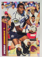 NRL 2007 Champions Base Card #9 Petero Civoniceva Brisbane Broncos