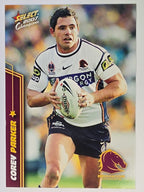 NRL 2007 Champions Base Card #13 Corey Parker Brisbane Broncos