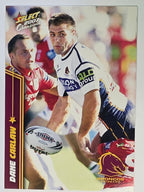 NRL 2007 Champions Base Card #14 Dane Carlaw Brisbane Broncos