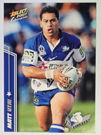 NRL 2007 Champions Base Card #20 Matt Utai Canterbury Bankstown Bulldogs