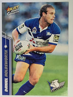 NRL 2007 Champions Base Card #21 Daniel Holdsworth Canterbury Bankstown Bulldogs