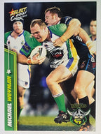 NRL 2007 Champions Base Card #36 Michael Weyman Canberra Raiders