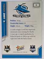 NRL 2007 Champions Base Card #43 Luke Covell Cronulla Sutherland Sharks