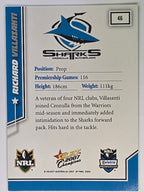 NRL 2007 Champions Base Card #46 Richard Villasanti Cronulla Sutherland Sharks