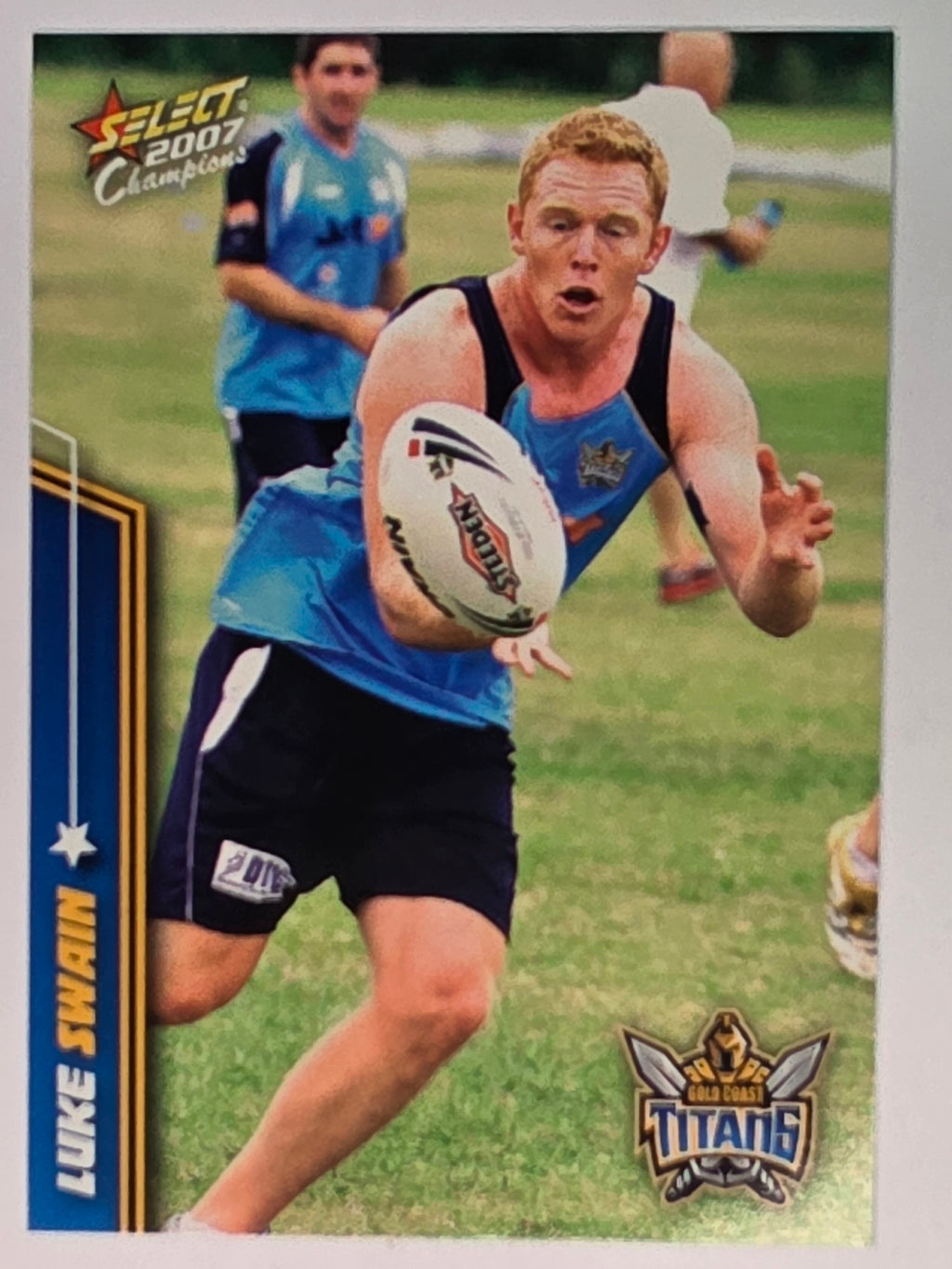 NRL 2007 Champions Base Card #55 Luke Swain Gold Coast Titans