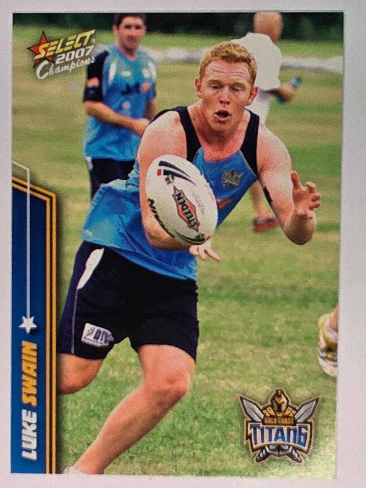 NRL 2007 Champions Base Card #55 Luke Swain Gold Coast Titans