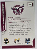 NRL 2007 Champions Base Card #66 Adam Cuthbertson Manly Warringah Sea Eagles